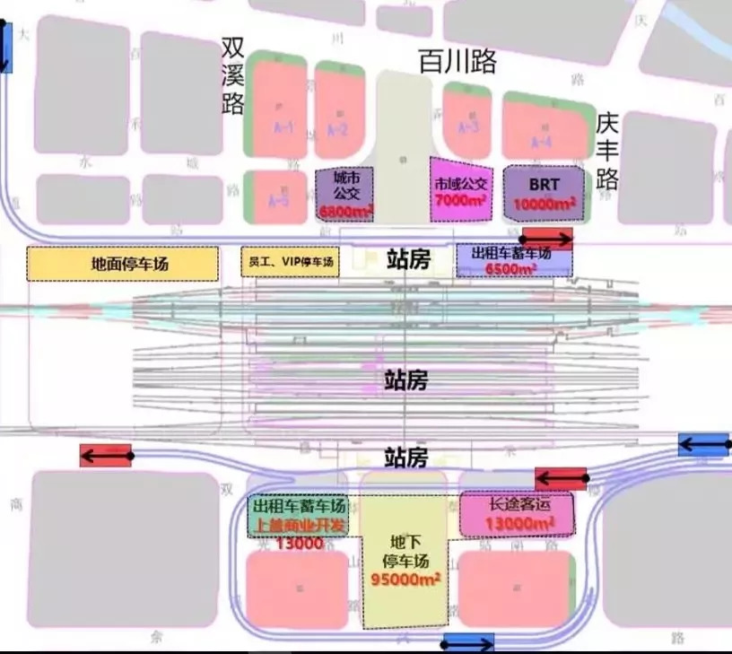 嘉兴火车站规划图图片