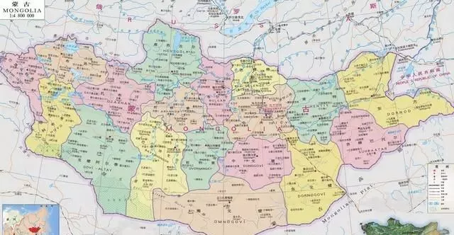 蒙古八大部落分布图图片