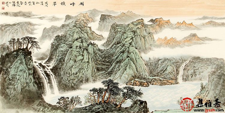 山水畫家李煥輝——古意出心境_作品