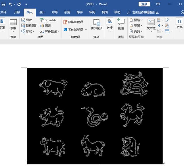 小提示:由於一般的cad軟件默認的背景顏色都是黑色,而word背景顏色為