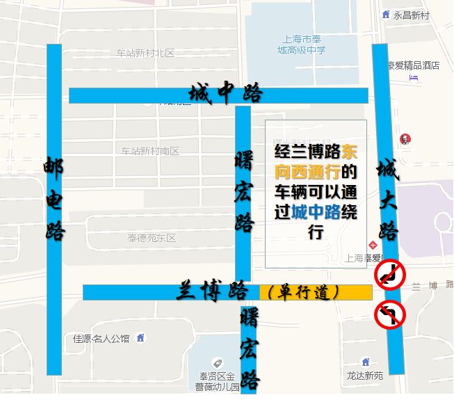 奉城镇兰博路商业规划图片