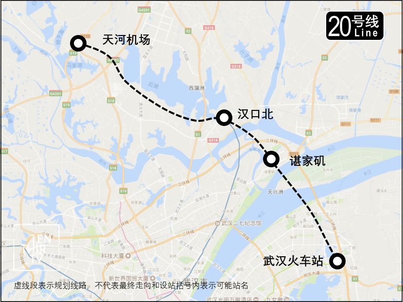 再过两周武汉将迎来2条新地铁10条地铁稳了
