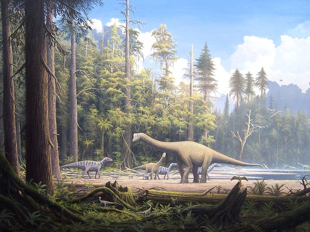 当时地球上百分之九十五的生物灭绝了,宣告着恐龙时代的结束