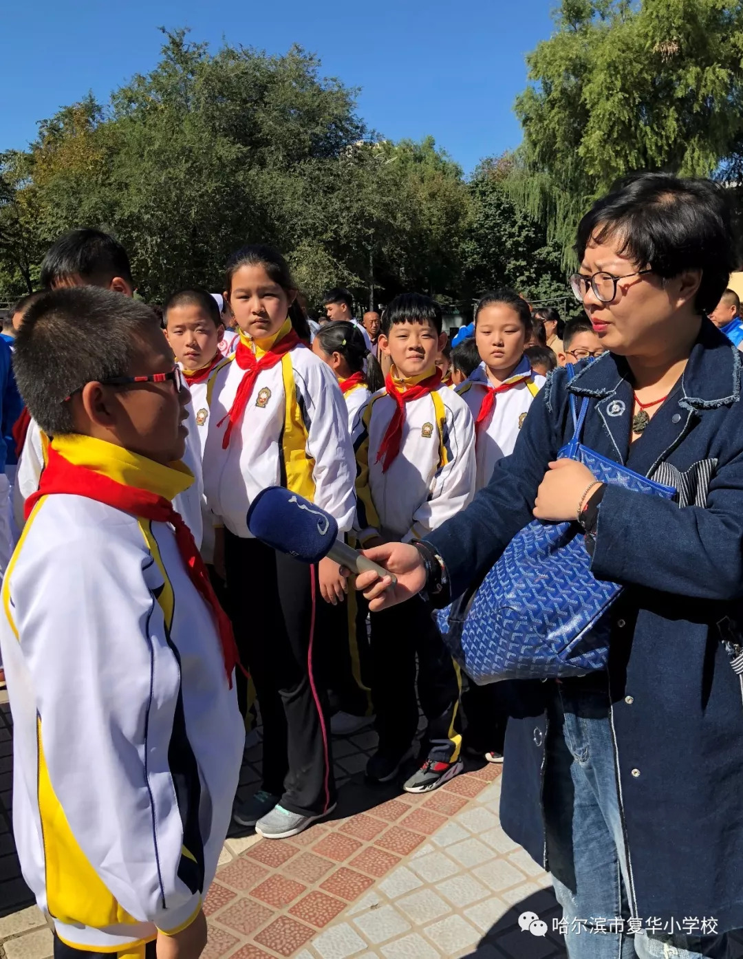 復華德育莫等閒白了少年頭復華小學參加哈爾濱市九一八事變87週年紀念