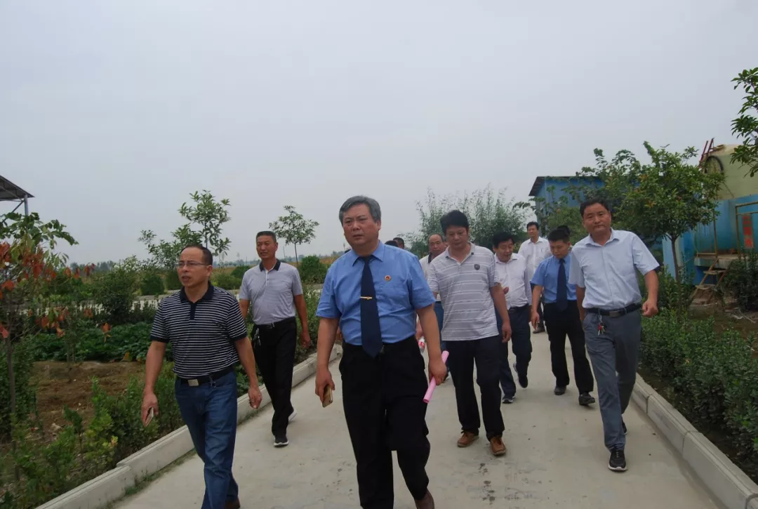 邓州市黄龙渠生态环境污染问题现场处理会在刘集镇召开