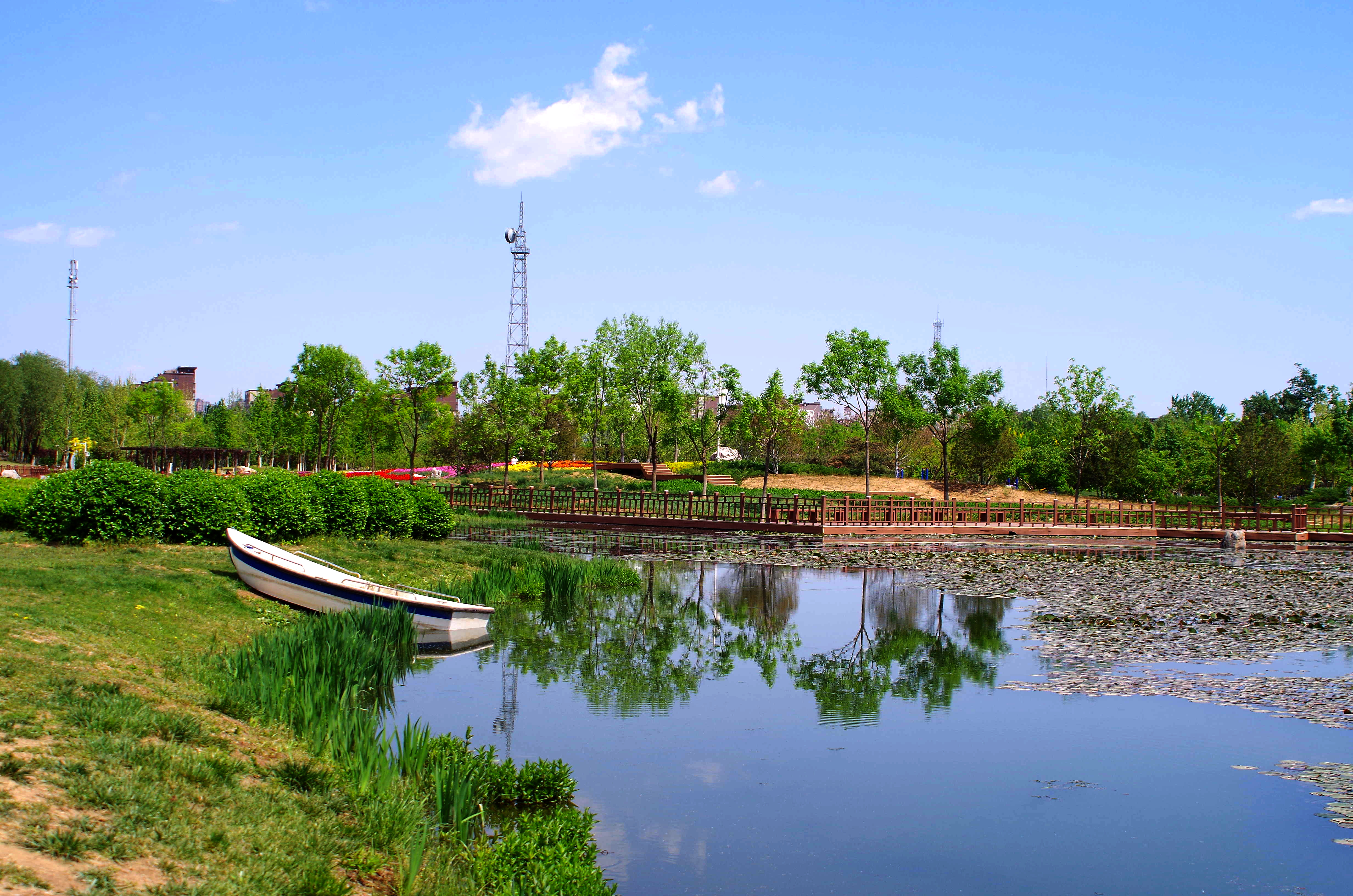 閒走北京之長陽公園-一步一景(房山區)