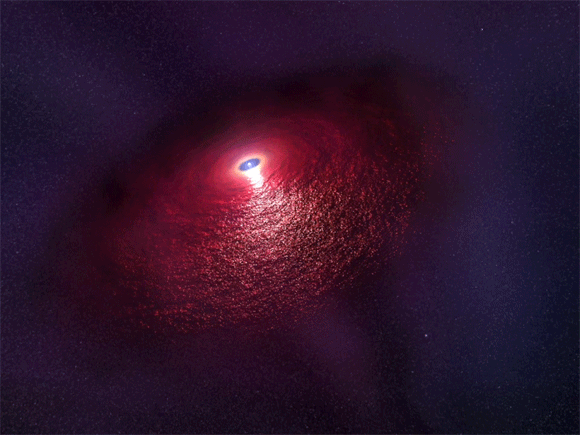奇异脉冲星的超亮光芒可以穿透比太阳系还大的空间,成因是谜