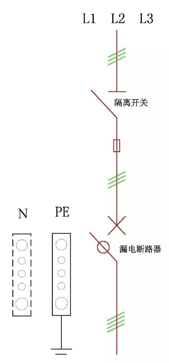 三火一零配电箱接线图图片