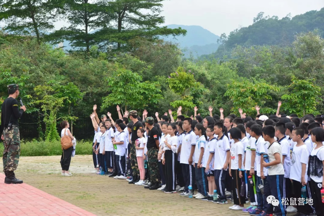 漳州五中的學子們走進東南花都福建省中小學生研學實踐教育基地,展開