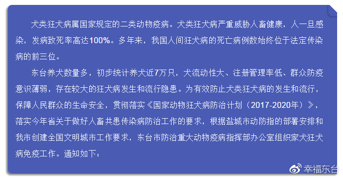 東臺市區養犬市民這裡有一封信請查收