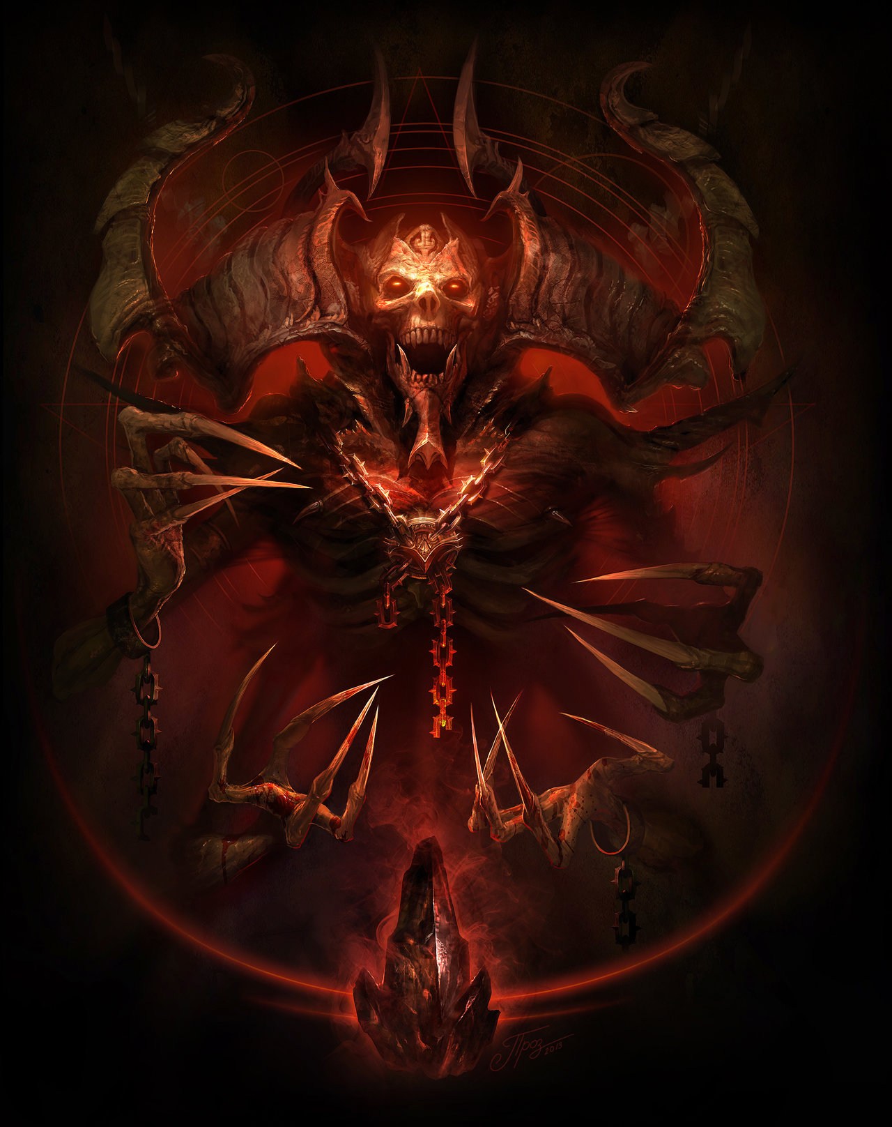 暗黑世界燃烧地狱三大魔王:能够成为领袖的,只有墨菲斯托!