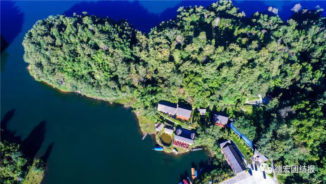 壮观的千岛之湖——盈江凯邦亚湖