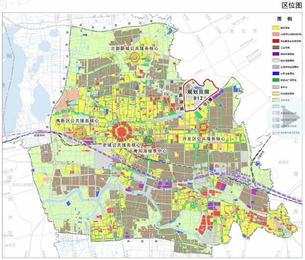昆山规划图2030图片