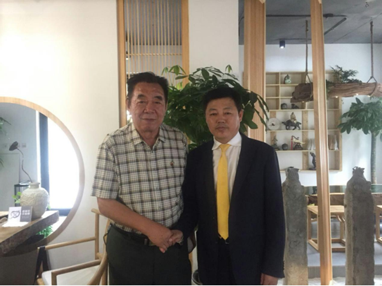 中非经济贸易促进会会长刘建军莅临世界绞谷北京营销管理中心