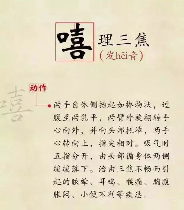 龙门六字诀道家养生之法