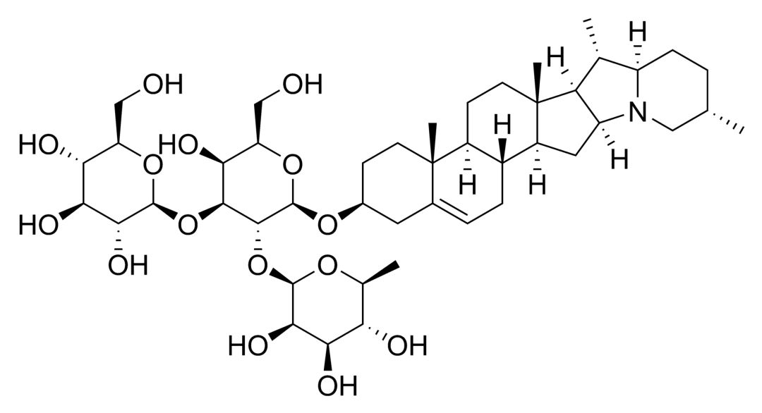 茶皂素结构式图片