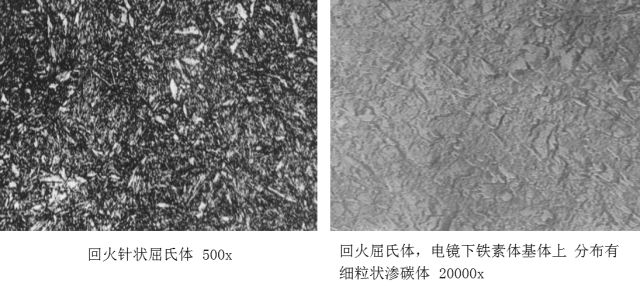 回火托氏体组织示意图图片