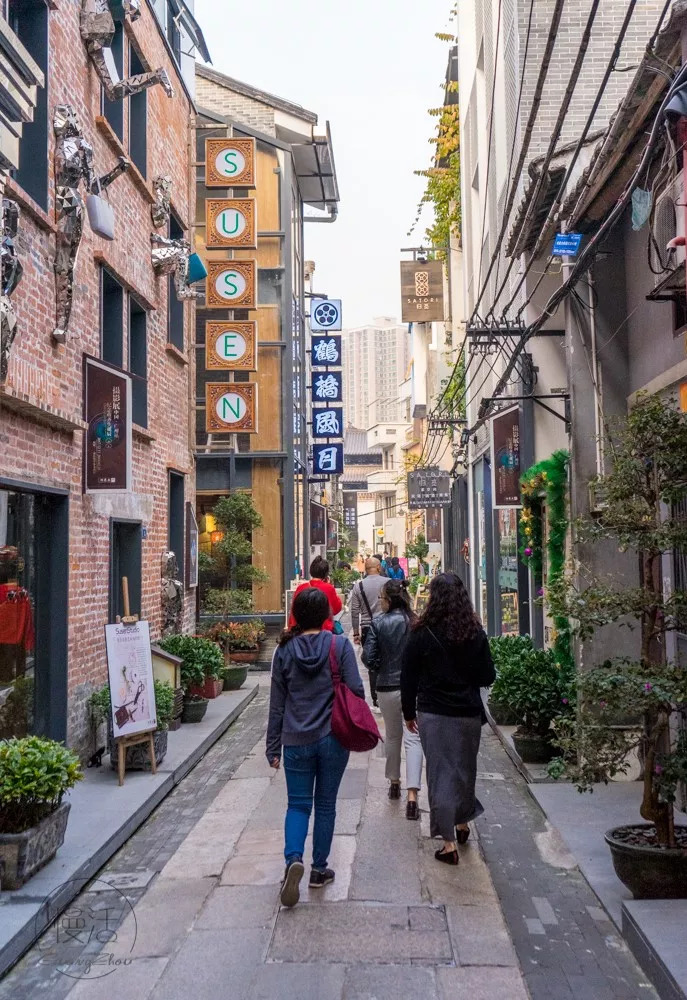 广州老街道的景点图片