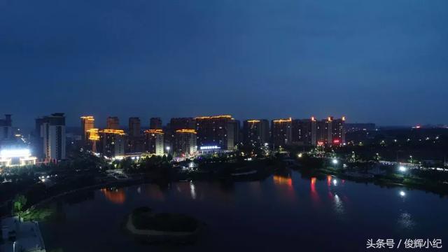 扶沟夜景图片