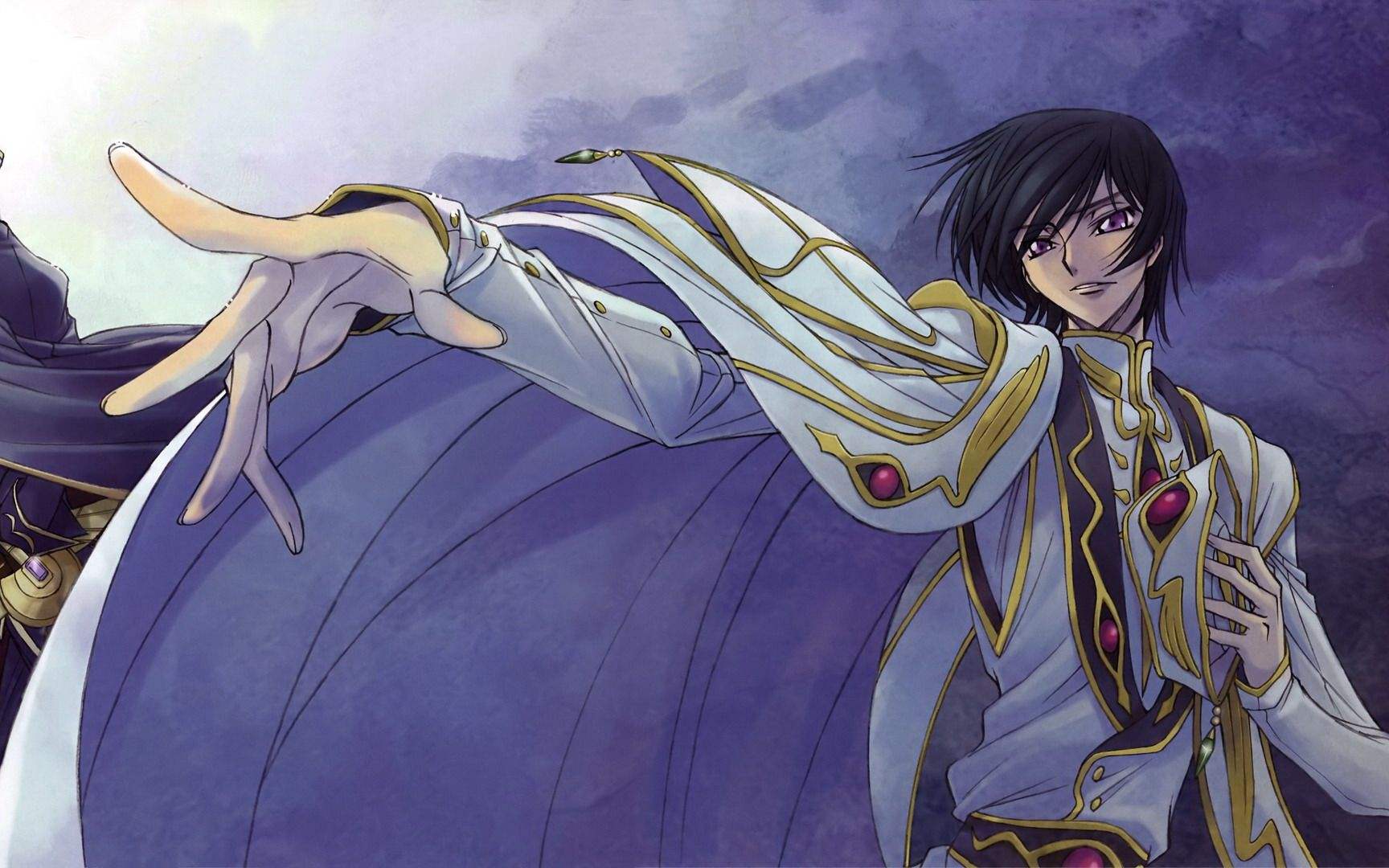 当鲁鲁修揭竿而起向全世界宣战时,手下们齐呼all hail lelouch