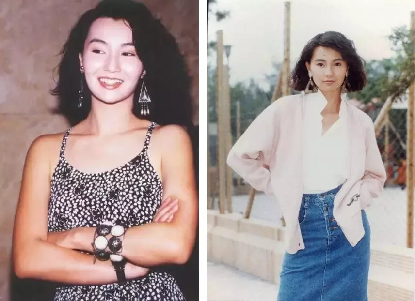 80年代香港时髦打扮图片