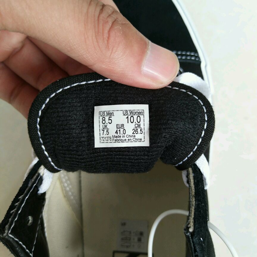 vans鞋底钢印图片