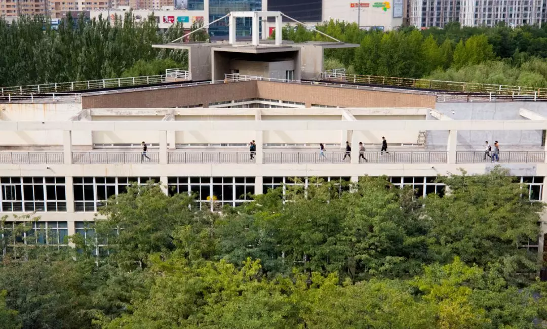 沈阳建筑大学鸟瞰图图片