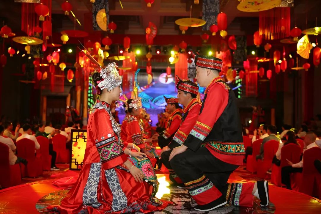 佤族结婚图片