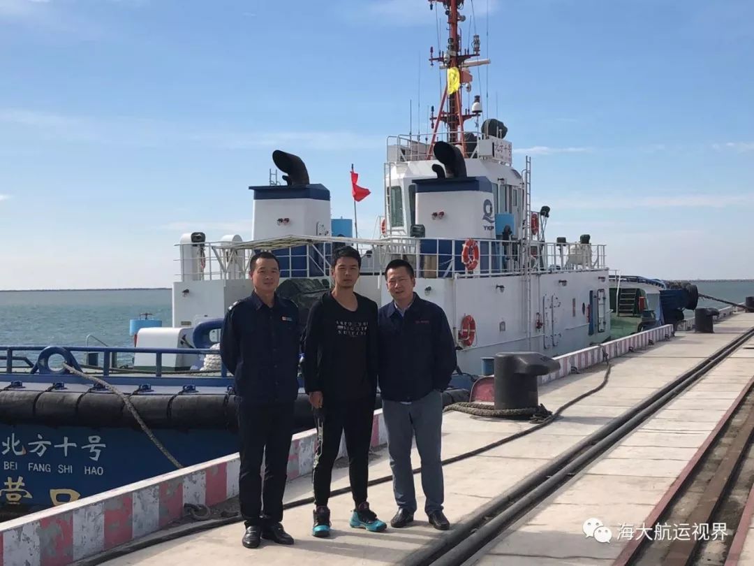 盘锦港集团有限公司轮驳分公司安装赢海船舶管理系统赢海为其装船实施