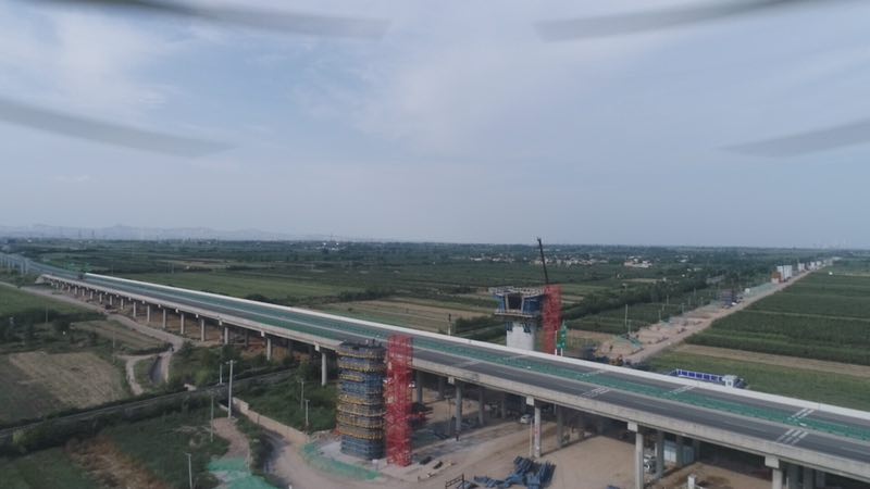 西韩城际铁路首个连续梁0块成功浇筑