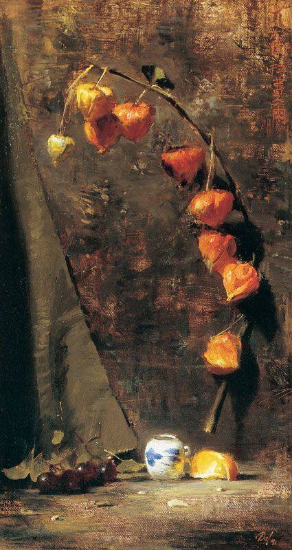 现代伦勃朗——美国画家david leffel 的静物油画作品