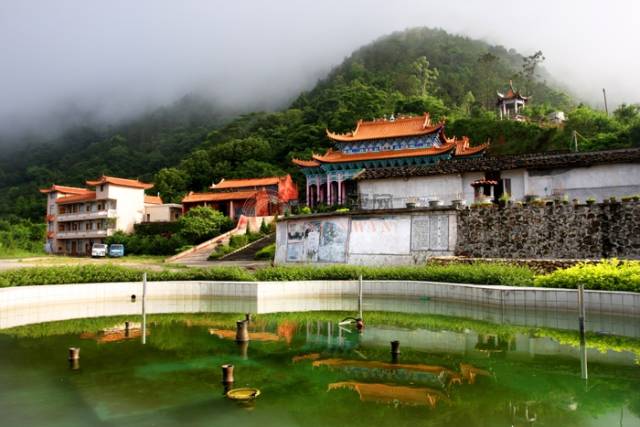 南望樓宇林立的東鎮城,感受到信宜正在邁步前進;俯瞰四周,茂林修竹