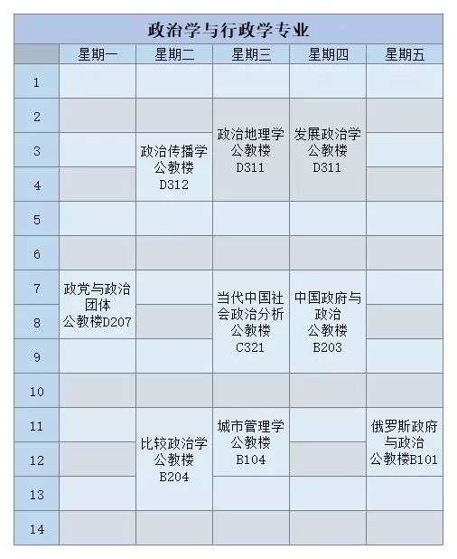 課表先知∣2018蹭課指南第三彈(2016級)_專業課程