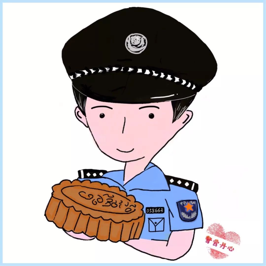 警察外卖头像图片