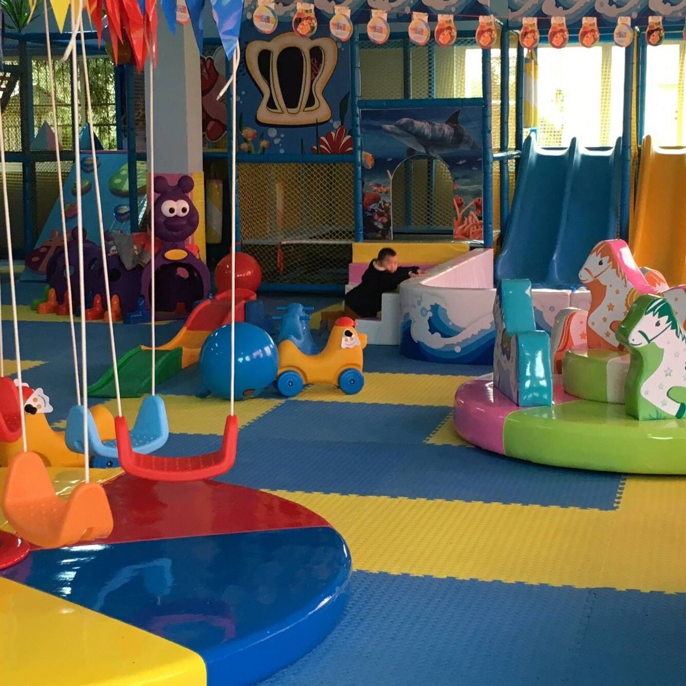 新泰儿童室内游乐园图片