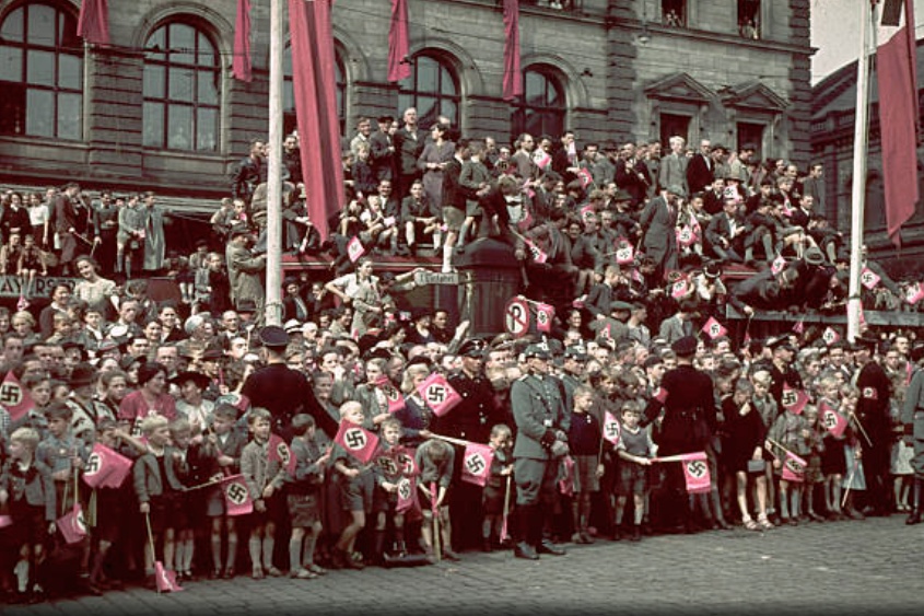 纳粹德国鼎盛时期图片