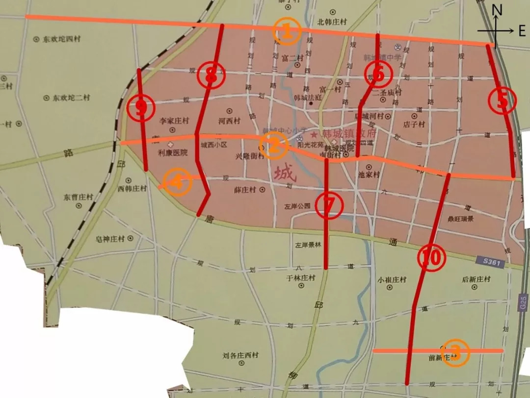 唐山市各路与道路之图图片