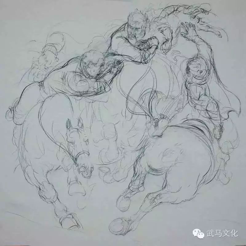 武马画马以真马为师