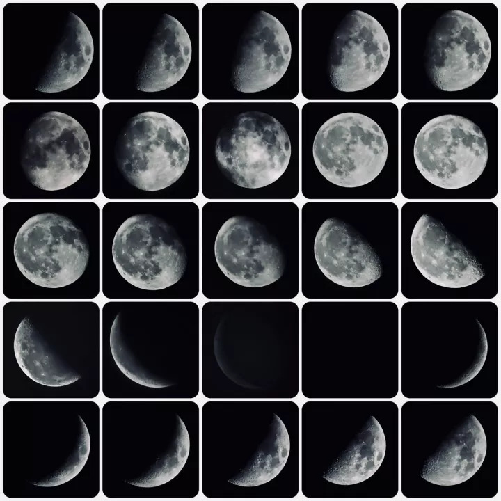 2021年9月月亮变化图图片
