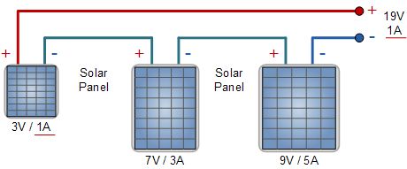 太阳能电池线路图图片