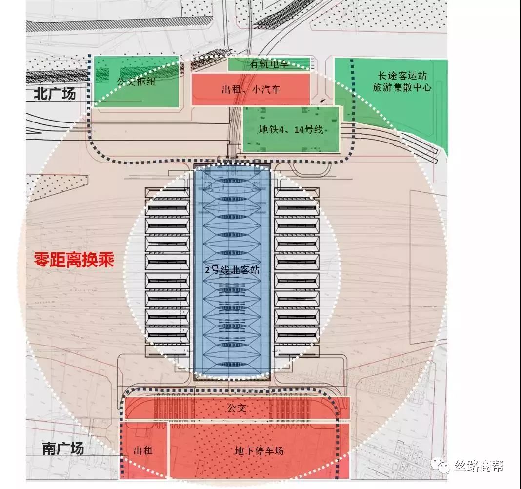 西安北站规划图图片