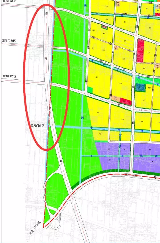 海门滨海新区规划图图片