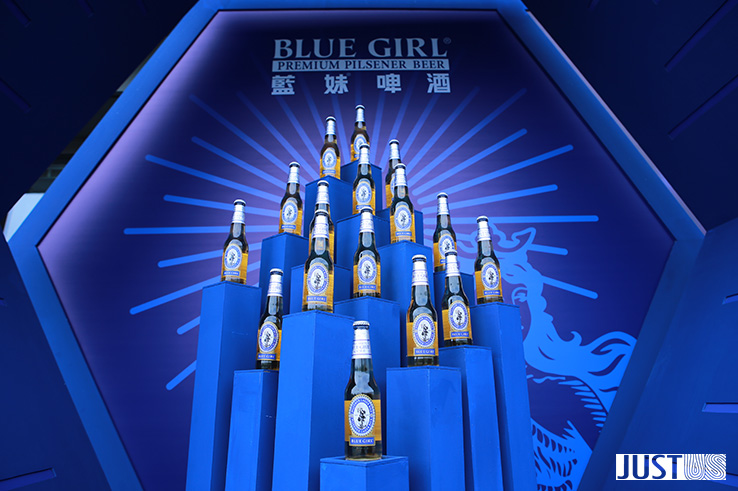 韩国天第蓝妹啤酒图片