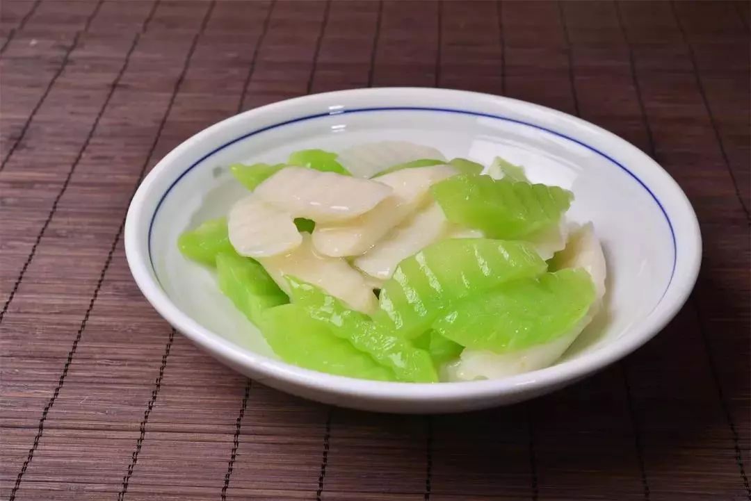 山药炒莴笋丨奎元馆的老师傅教你一道节气拿手菜