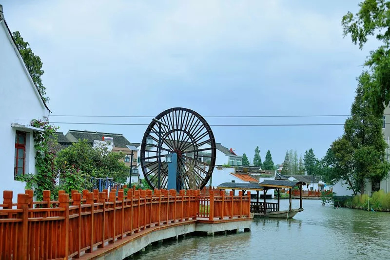 菱珑湾属嘉兴秀洲区油车港胜丰村,位于油车港镇银杏天鹅湖与西千亩荡