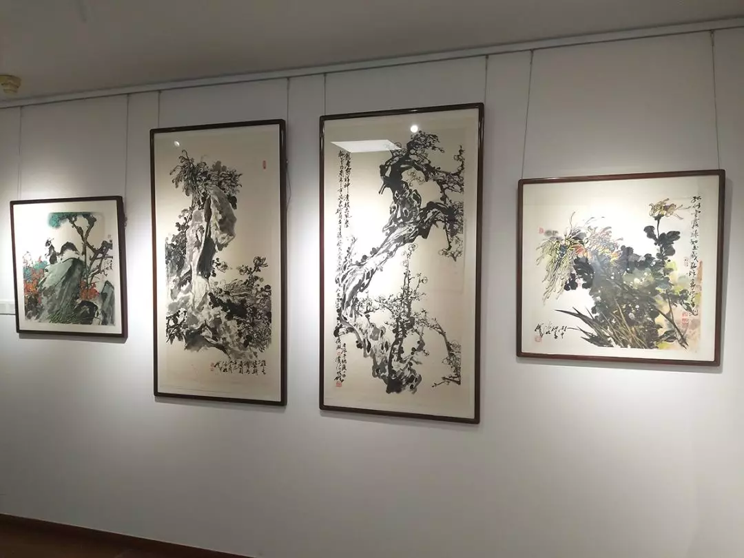 南京市花鸟画研究会名誉会长何鸣先生作品展举办