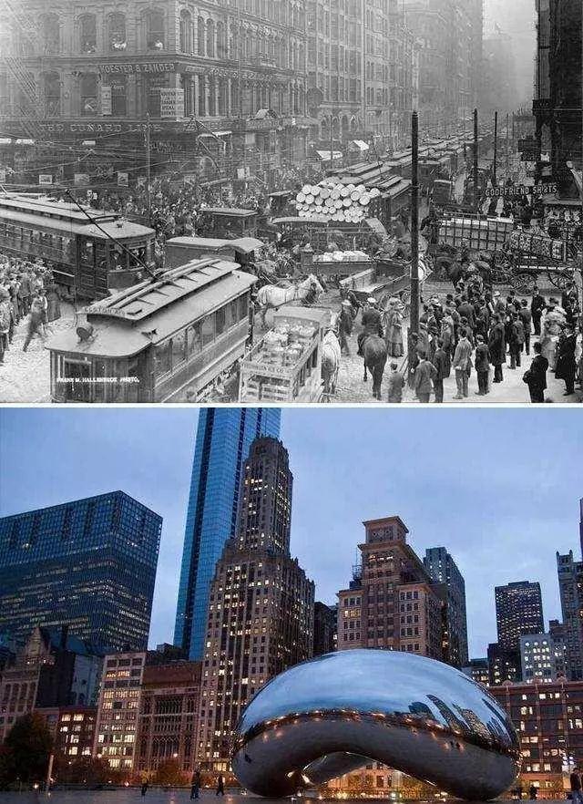 100年后的城市图片