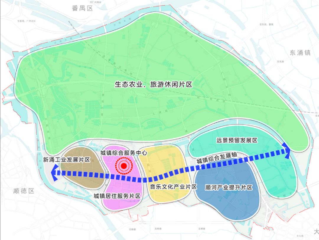 13萬人口南沙欖核鎮規劃公佈建宜居宜遊城鎮