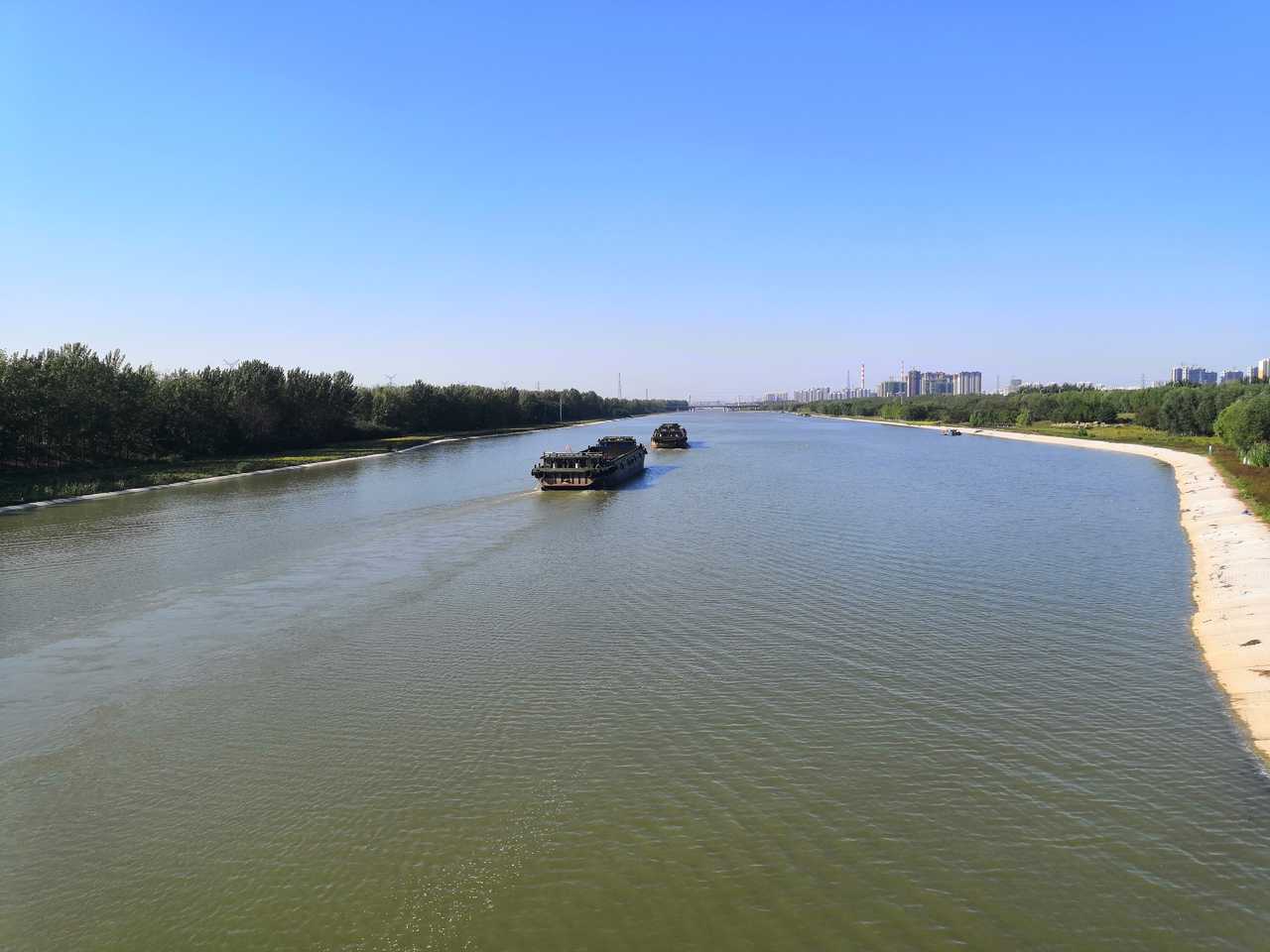 骑着单车,游一遍济宁大运河风景