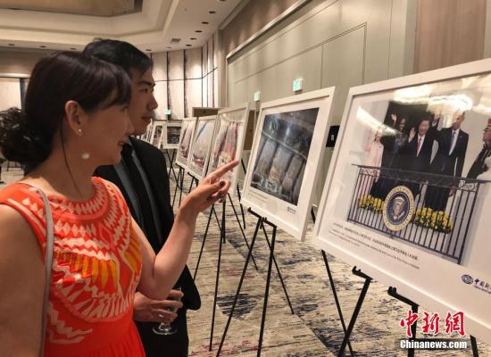 「中國改革開放40年圖片展」在洛杉磯舉行 國際 第3張